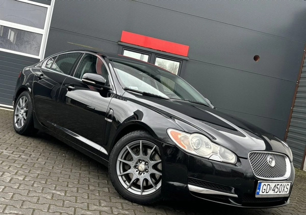 Jaguar XF cena 39800 przebieg: 177114, rok produkcji 2010 z Wysokie Mazowieckie małe 529